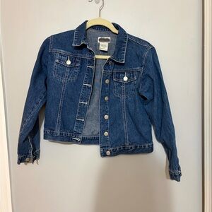 American Girl Jacket Girls 10 Blue Jean Denim